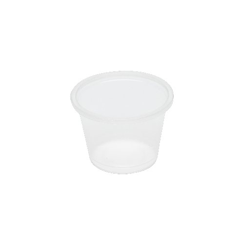 0.75oz~5.5oz Pet/PP Portion Cup Sauce Cup Tasting Plastic Cup Pot with